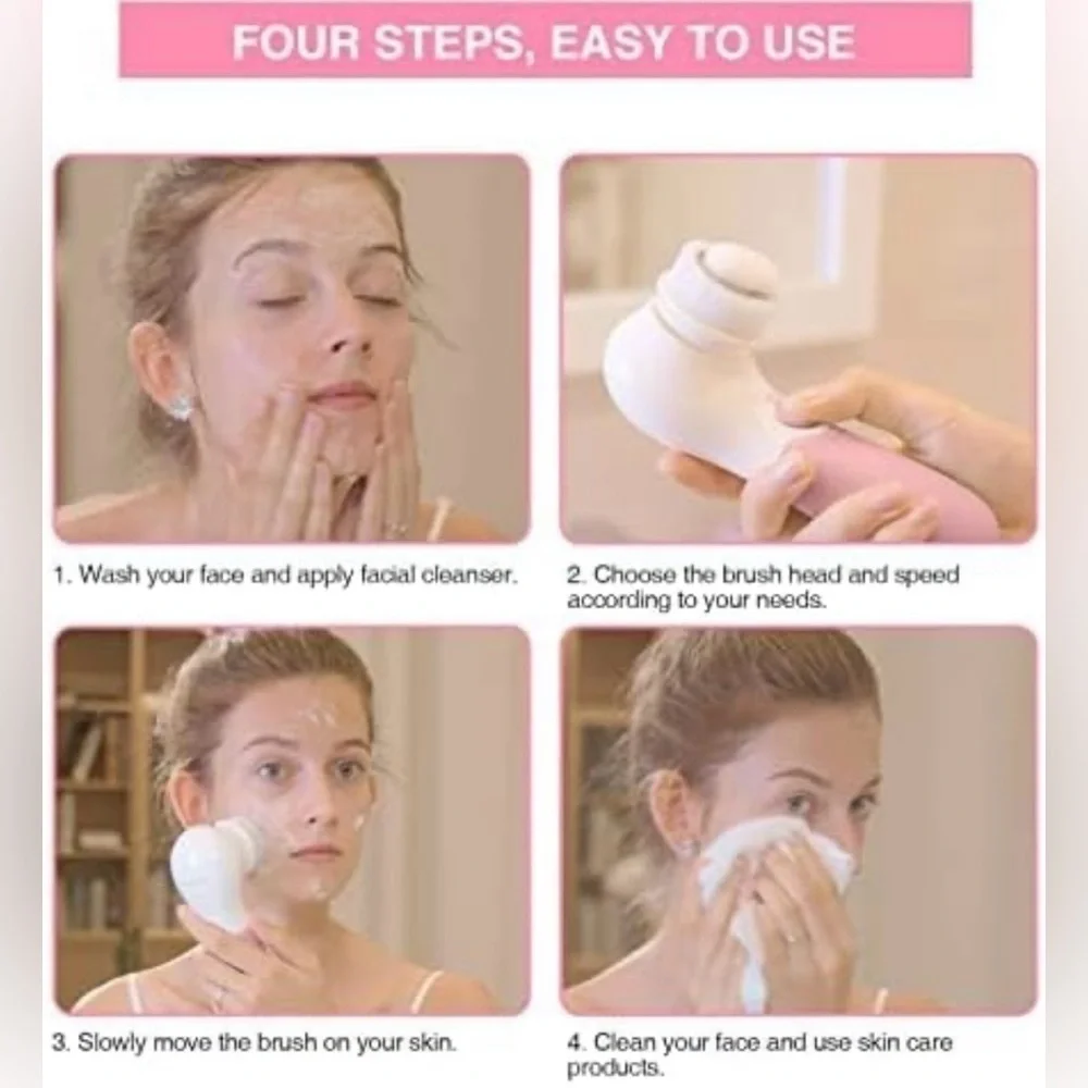 Facial cleansing spin brush NEW
